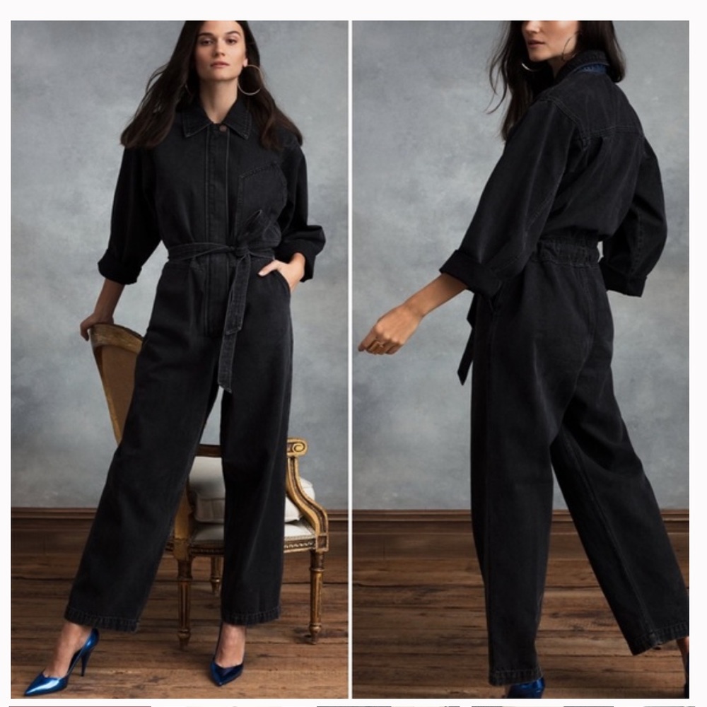 Happy x Nature Denim Jumpsuit
